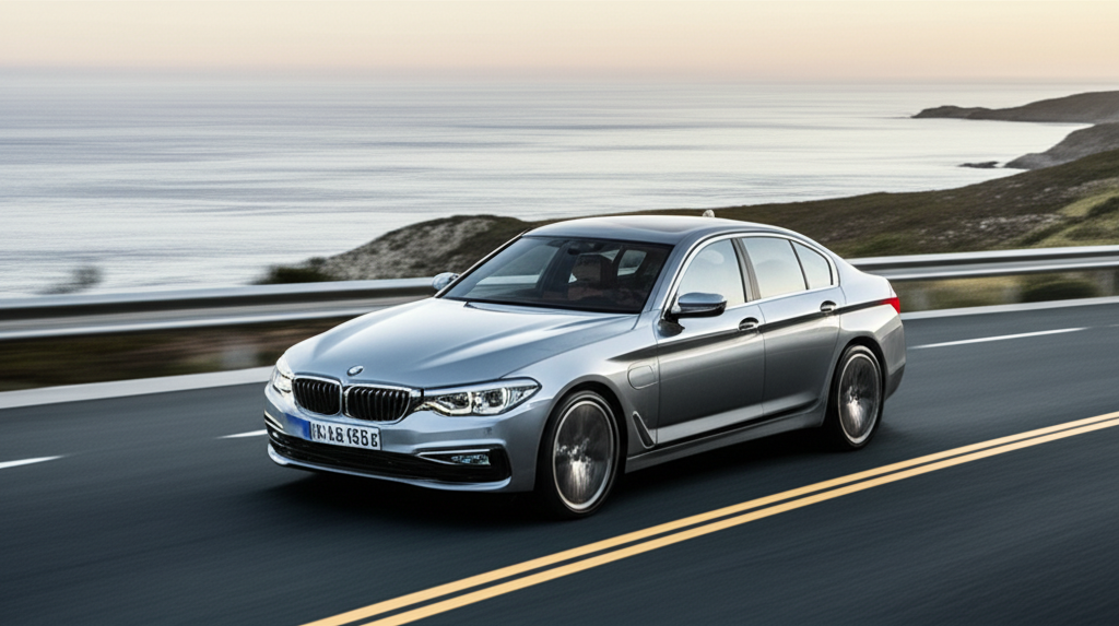 Generate a high-quality, relevant image prompt for an article about: What Do You Mean By BMW: Essent