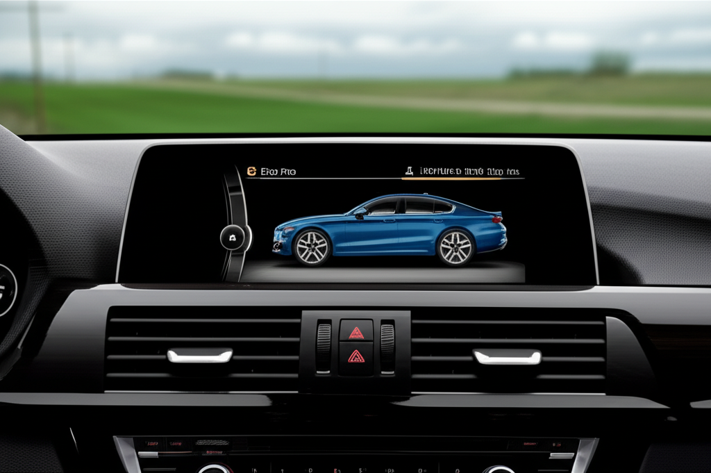 Generate a high-quality, relevant image prompt for an article about: What Does Eco Pro Do BMW? Geniu
