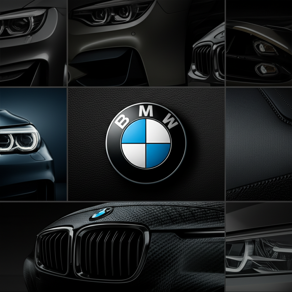 Generate a high-quality, relevant image prompt for an article about: BMW Brands & Services: Essentia